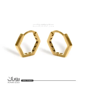 گوشواره لوکس زارا ۲ با طراحی ساده و مدرن