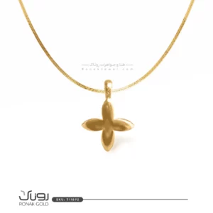 گردنبند مینیمال شیپ گل