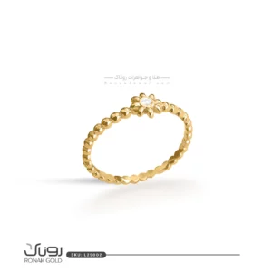 انگشتر مینیمال گلنشان