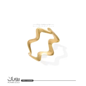 انگشتر طلای امواج