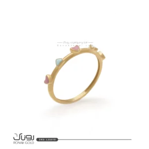 انگشتر قلب پاستیلی