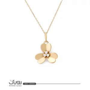 گردبند گل سه بعدی