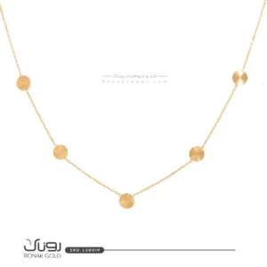 گردنبند طلای ریسه