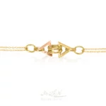 دستبند طلا هرمس