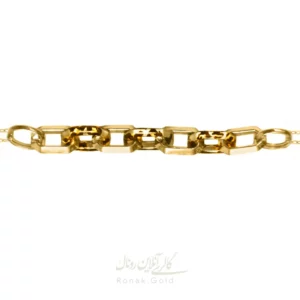 دستبند طلای هرمس پترن دار