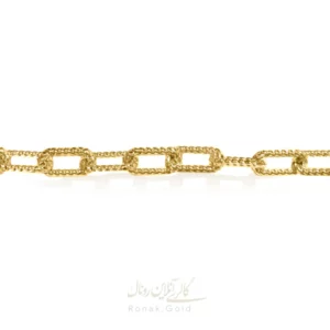 دستبند طلای طرح تیفانی