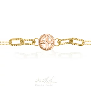 دسبتند طلا رزگلد طلایی